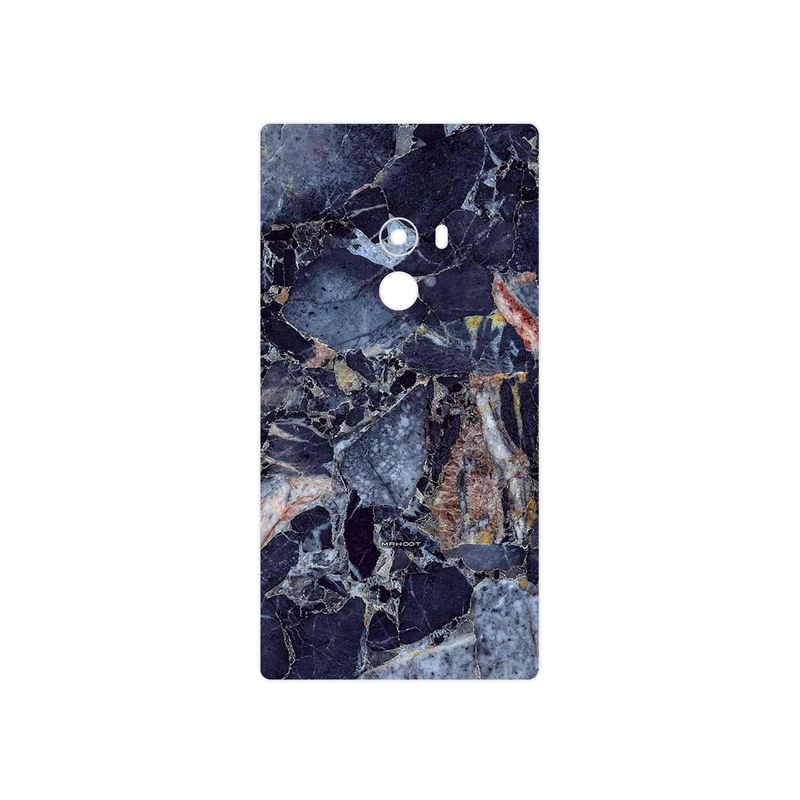 برچسب پوششی ماهوت مدل Broken black marble مناسب برای گوشی موبایل شیائومی Mi Mix