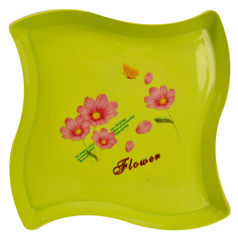بشقاب کودک مهروز مدل M-300 طرح Flower