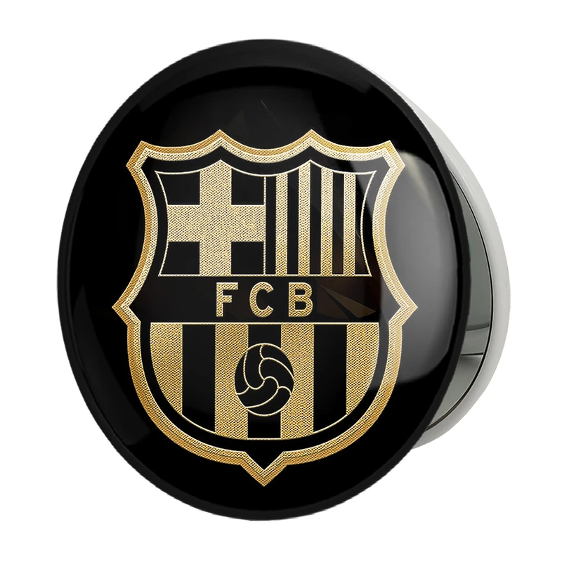 آینه جیبی خندالو طرح باشگاه بارسلونا مدل تاشو کد 26250 