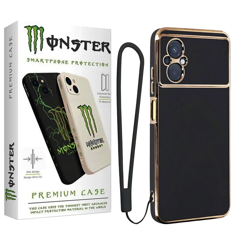  کاور مانستر مدل Electroplate Strap مناسب برای گوشی موبایل شیائومی Poco M5 4G/ M4 5G