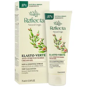 کرم رفع ترک بدن رفلکتا مدل Elasto Verte مناسب برای پوست های آسیب دیده حجم 75 میلی لیتر