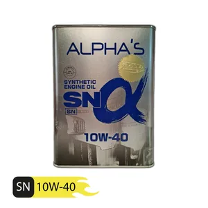 روغن موتور آلفاس مدل 10W-40 SN حجم 4 لیتر