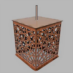 لوستر سقفی مدل چوبی A71