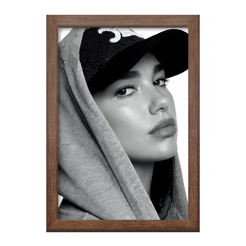 تابلو خندالو طرح دوا لیپا (Dua Lipa ) کد F10200