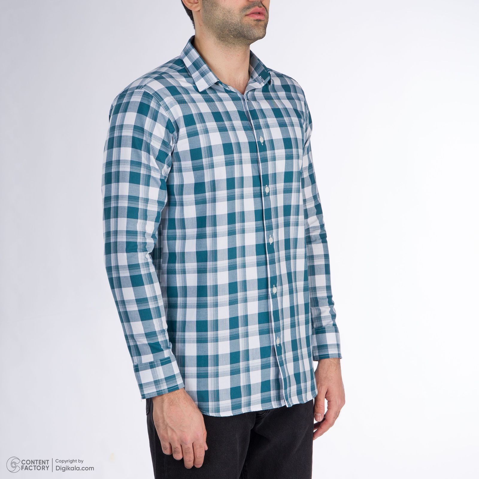 پیراهن آستین بلند مردانه باینت مدل 2261701-49 -  - 10