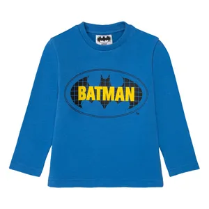 تی شرت آستین کوتاه پسرانه مدل تو کرکی طرح BATMAN