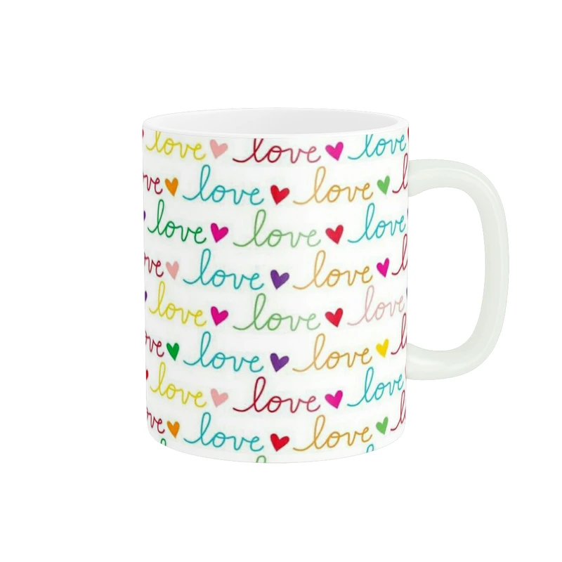 ماگ پاد آفرین طرح LOVE  عشق کد 5863