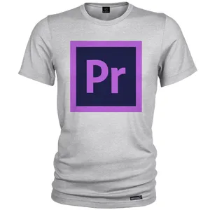 تی شرت آستین کوتاه مردانه 27 مدل Adobe Premiere کد MH1069