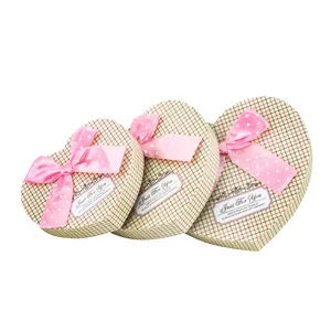 جعبه هدیه طرح قلب مدل P31-40 مجموعه 3 عددی