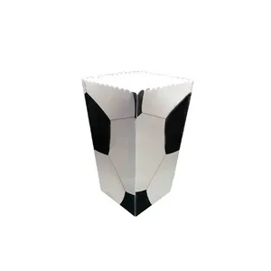 ظرف پاپکورن مدل فوتبال  کد NH-10 مجموعه 10 عددی