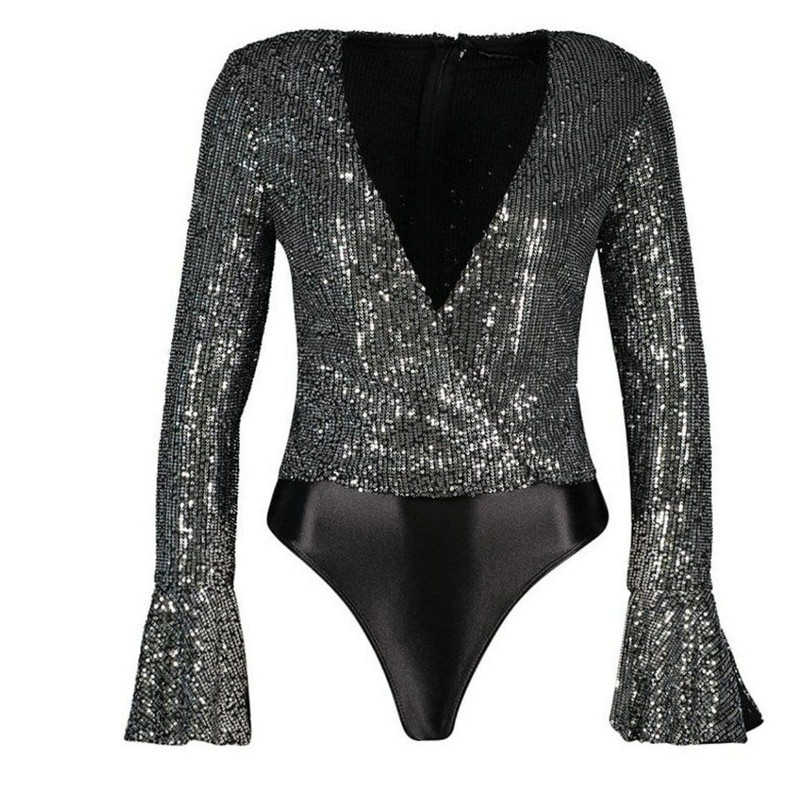 بادی آستین بلند زنانه بوهو مدل FZZ82993