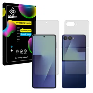 Arka Glass Tough model matte screen protector suitable for Samsung Galaxy Z Flip7 mobile phone Along with the phone back protector