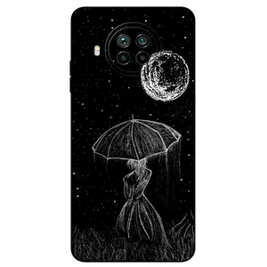 Megafone Girl and Moon 1369 Cover For Xiaomi Mi 10T Lite