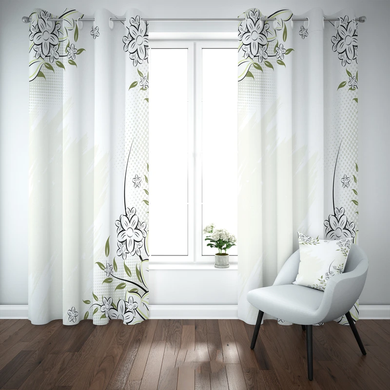 پرده مدل b2174 سایز 140×280 سانتی متر