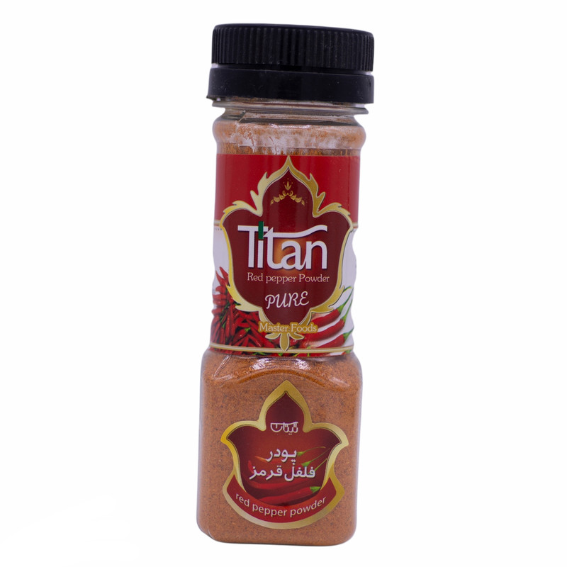 پودر فلفل قرمز تیتان - 80 گرم