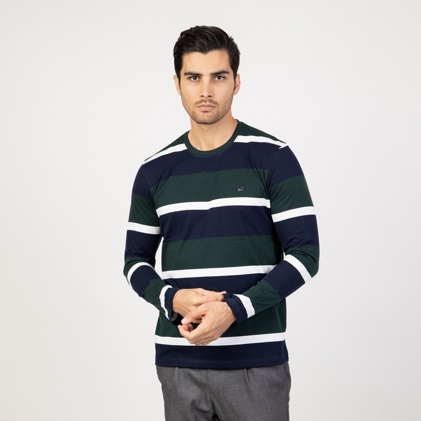 تی شرت آستین بلند مردانه باینت مدل 782 -  - 2