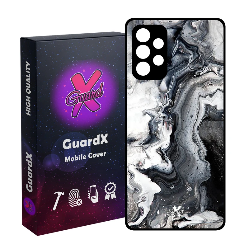 کاور گارد ایکس طرح ماربل مدل Glass10277 مناسب برای گوشی موبایل سامسونگ Galaxy A73
