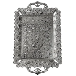 سینی مدل قلب گل دار زارا