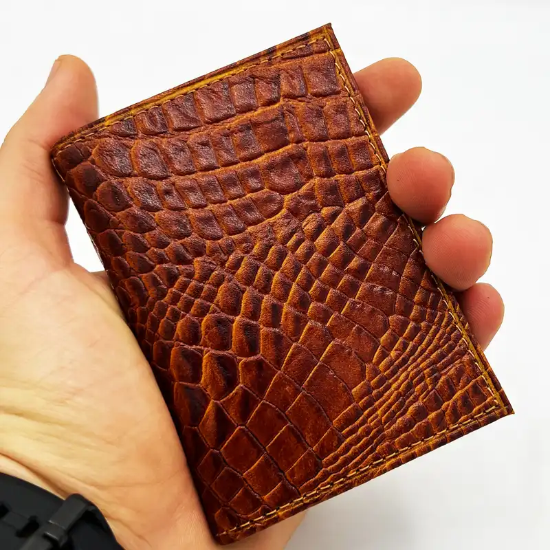 ست هدیه مردانه چرم نایب مدل چرم طبیعی لزار