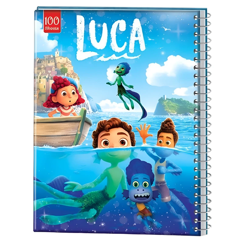 دفتر مشق 100 برگ مدل فانتزی طرح لوکا کد 102178