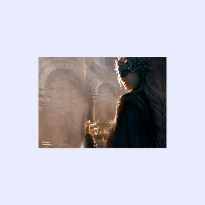 پوستر هومرو مدل فلزی طرح بازی دارک سولز کد PS308