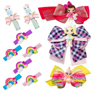 گیره مو دخترانه مدل بارابِن کد LUX مجموعه 11 عددی