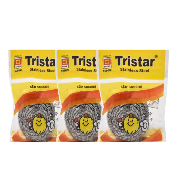 سیم ظرفشویی تری استار مدل کاکتوس مجموعه 3 عددی