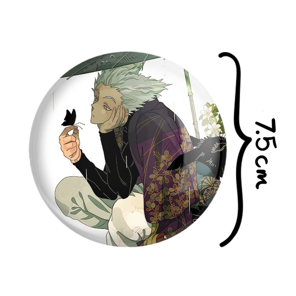 آینه جیبی خندالو مدل گارو انیمه مرد تک مشتی One Punch Man  کد 11353