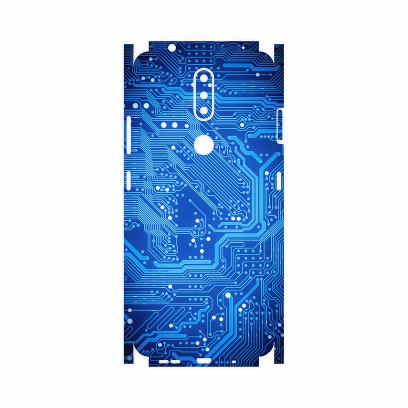 برچسب پوششی ماهوت مدل Blue-Printed-Circuit-Board-FullSkin مناسب برای گوشی موبایل نوکیا 2.4