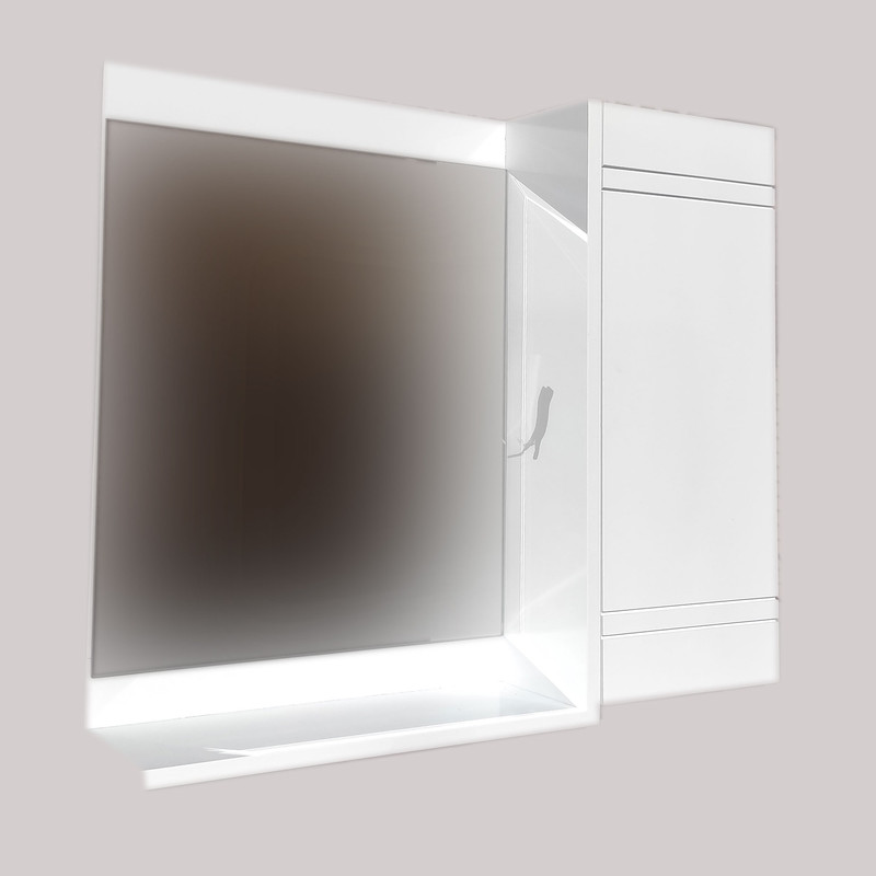 آینه و باکس سرویس بهداشتی مدل چهار خط