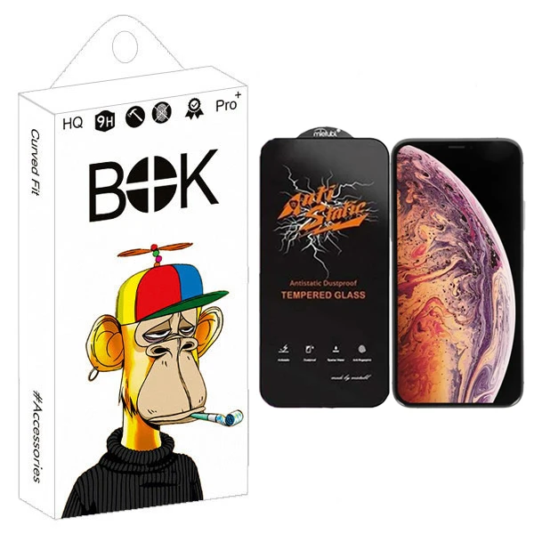 محافظ صفحه نمایش بوک مدل Antistatic Pro مناسب برای گوشی موبایل اپل IPhone XS / 11 Pro