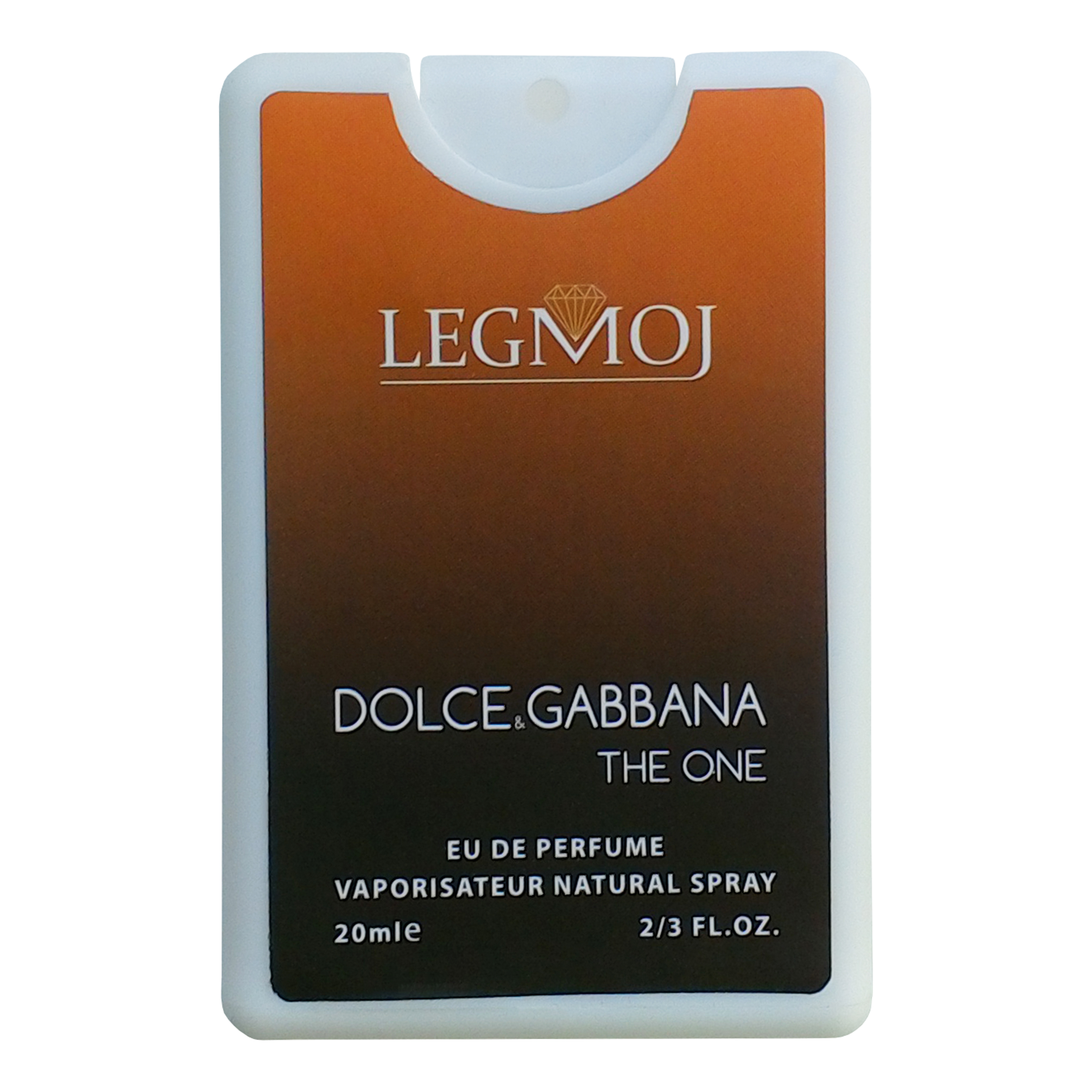 عطر جیبی زنانه لغموژ مدل Dolce & Gabbana The One حجم 20 میلی لیتر