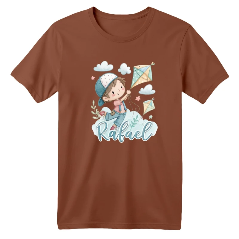 تی شرت آستین کوتاه بچگانه مدل دخترک کد 26