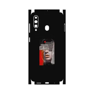 MAHOOT Collage of Mouth-FullSkin Cover Sticker for Samsung Galaxy A60