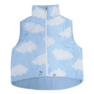 پافر زنانه مدل دورو با طرح آسمان کد ana-10280