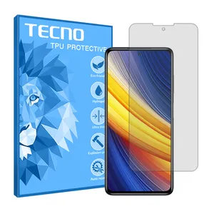 Tecno brand shockproof Hydrogel screen protect tor glass for Xiaomi Poco X3 Pro