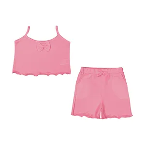 ست نیم تنه و شلوارک دخترانه اسنومن مدل 012