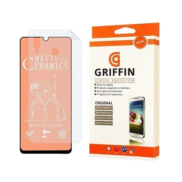 محافظ صفحه نمایش گریفین مدل 2CMN  مناسب برای گوشی موبایل سامسونگ Galaxy A50s به همراه محافظ پشت گوشی