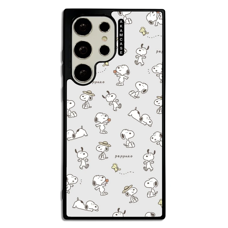 کاور آکام مدل AMC-WSGS23U-SNOOPY-38 مناسب برای گوشی موبایل سامسونگ Galaxy S23 Ultra