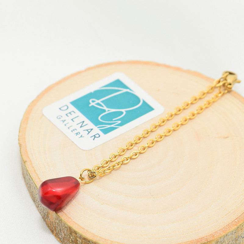 آویز ساعت زنانه دلنار گالری مدل دانه انار کد 01 آویز ساعت زنانه دلنار گالری مدل دانه انار کد 01