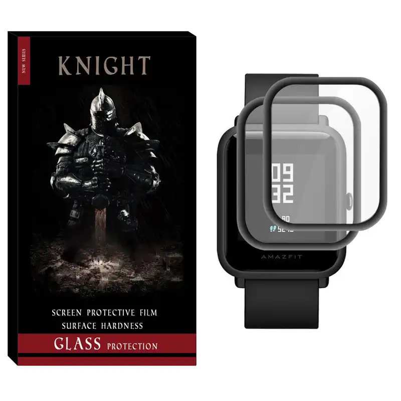 محافظ صفحه نمایش نانو نایت مدل NKT مناسب برای ساعت هوشمند امازفیت Bip S بسته دو عددی