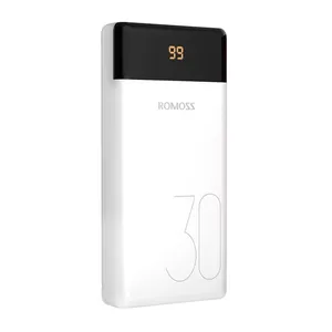 پاوربانک روموس مدل PLT-30 ظرفیت 30000 میلی آمپر ساعت