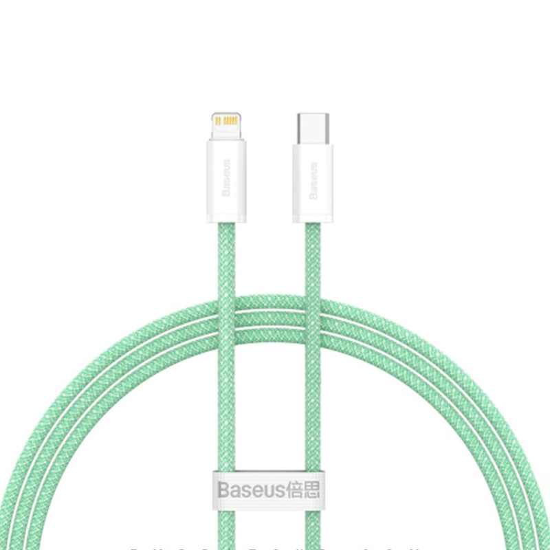 کابل تبدیل USB-C به لایتنینگ باسئوس مدل CALD000002 طول 1 متر