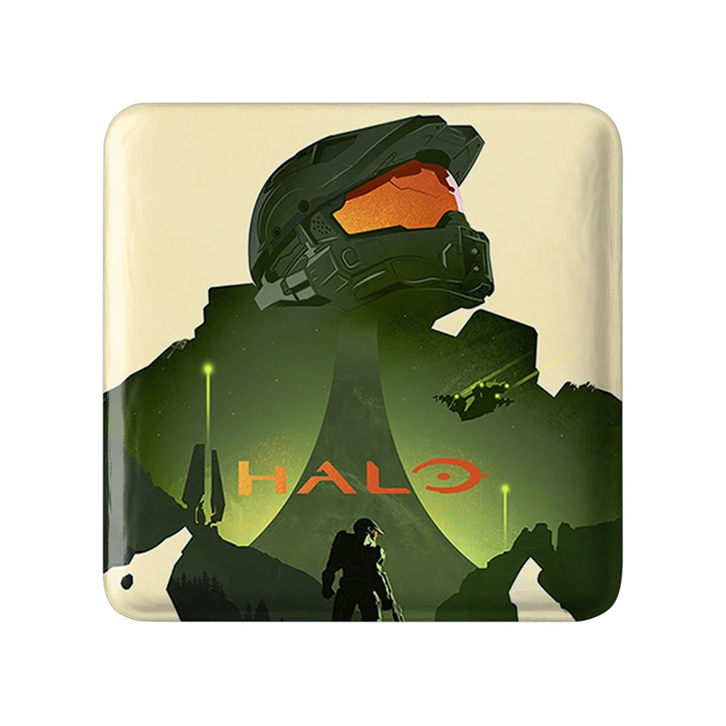 پیکسل خندالو طرح بازی هیلو (Halo) مدل مربعی کد 31513