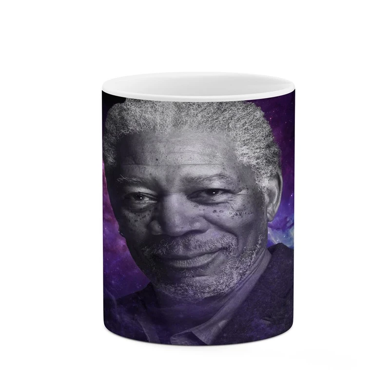 ماگ کاکتی طرح مورگان فریمن Morgan Freeman مدل mgh26991