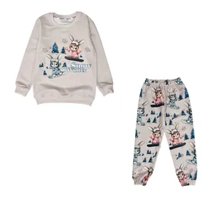 ست سویشرت و شلوار دخترانه مدل خرگوش