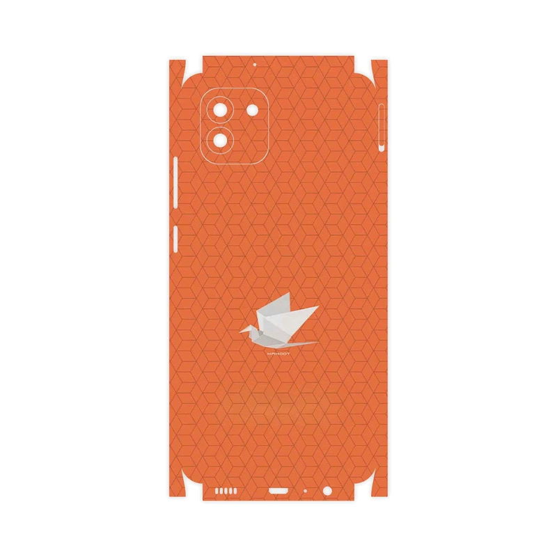 برچسب پوششی ماهوت مدل Minimalist origami bird-FullSkin مناسب برای گوشی موبایل سامسونگ Galaxy A03