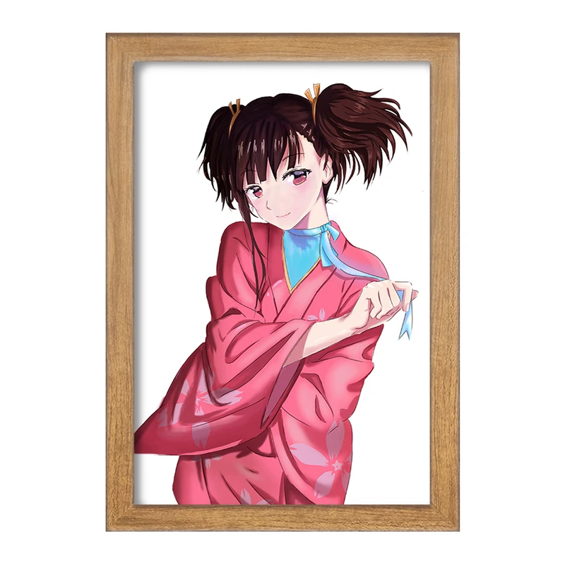 تابلو خندالو مدل مومی انیمه کابانری (Kabaneri) کد 35985