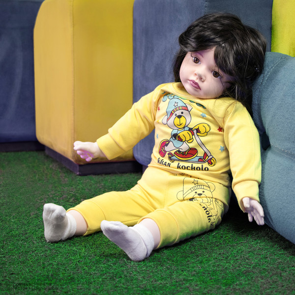 عروسک مدل دختر ارتفاع 60 سانتی متر 