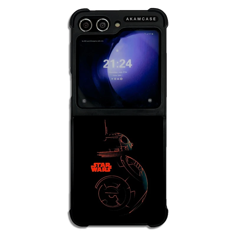 کاور آکام مدل AMC-WSGZFLIP5-STAR WARS9 مناسب برای گوشی موبایل سامسونگ Galaxy Z Flip 5